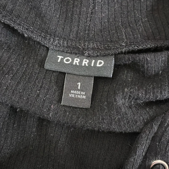 Torrid ribbed long sleeve 1X - Picture 6 of 6